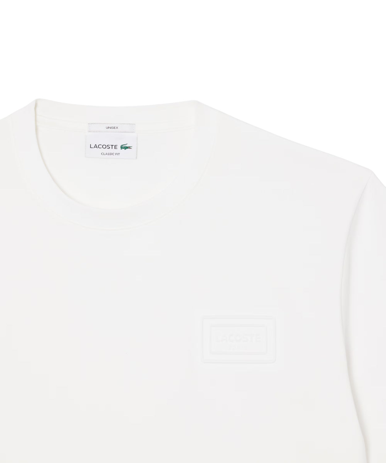 T-shirt Unisex Lacoste in Jersey di Cotone