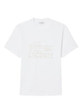 Lacoste organic cotton T-shirt with embroidered crocodile