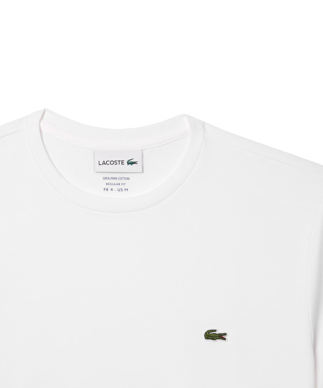 T-shirt cotone Pima Lacoste per uomo