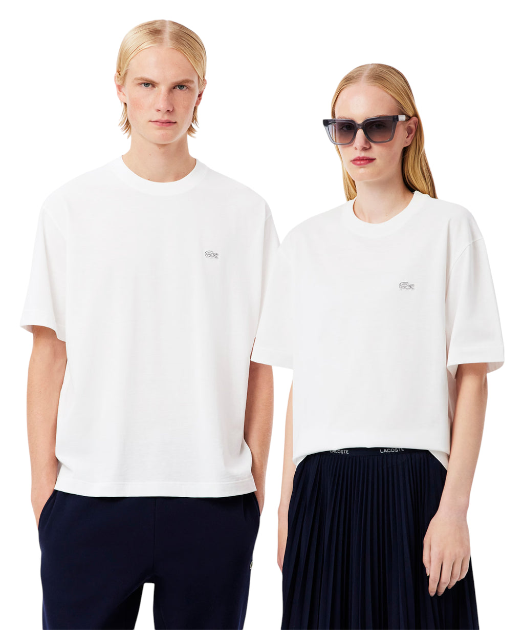Lacoste unisex heavy jersey T-shirt