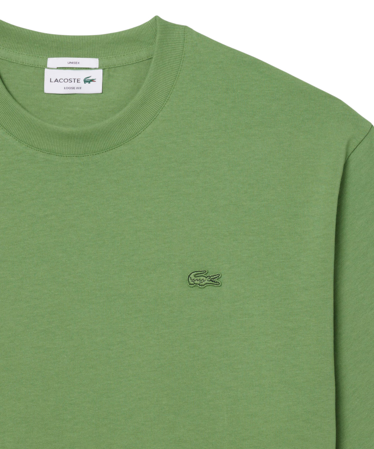 T-shirt unisex Lacoste in jersey pesante