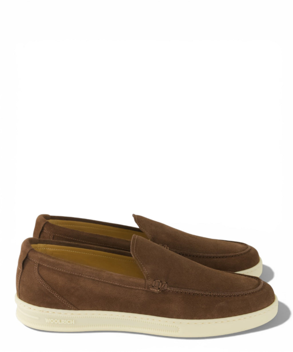 Men's Slip-On Suede Loafers Woolrich