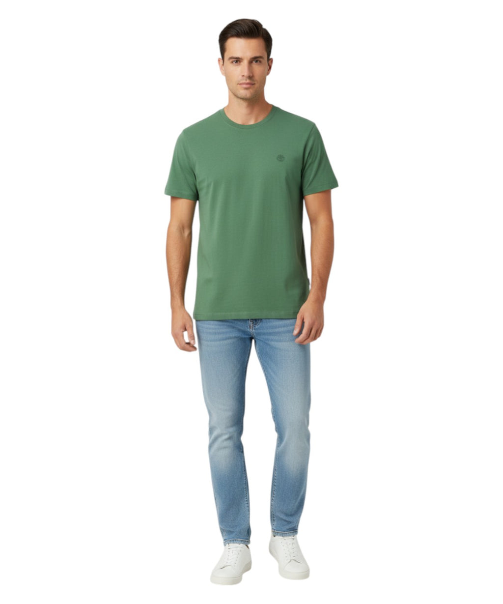 Timberland herre T-shirt slim fit i bomuld