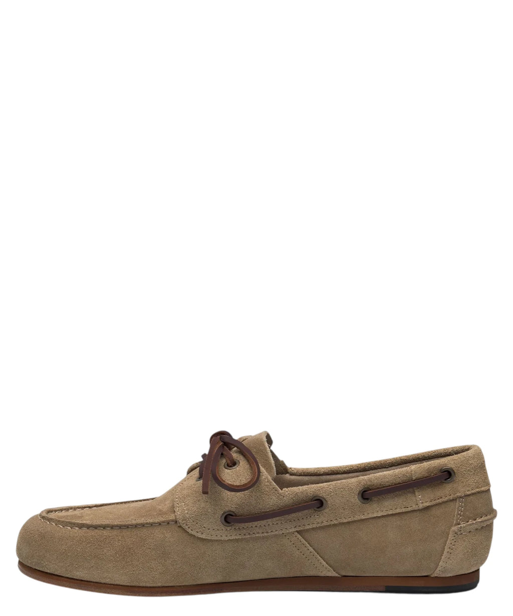 Sebago Owen pánské mokasíny z béžového semiše Taffy