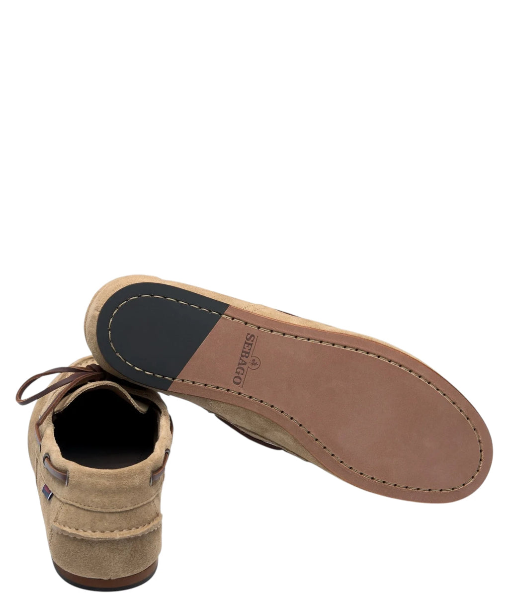 Sebago Owen pánské mokasíny z béžového semiše Taffy