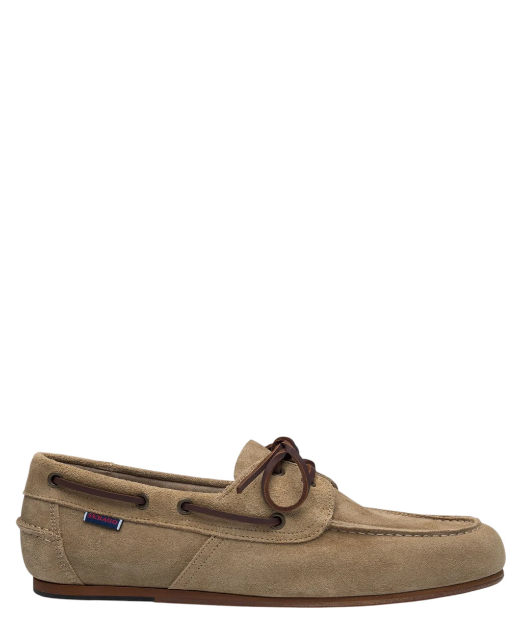 Sebago Owen pánské mokasíny z béžového semiše Taffy