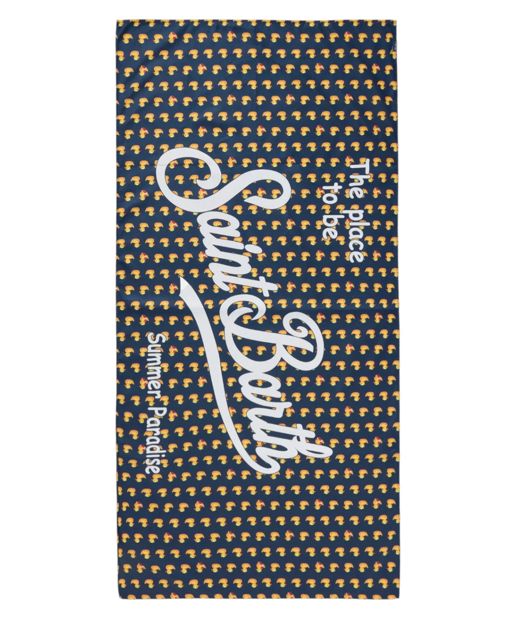 Aidan Microfiber Beach Towel with Ducky Print by MC2 Saint Barth