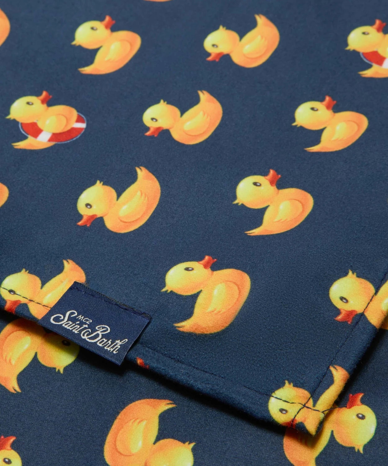 Aidan Microfiber Beach Towel with Ducky Print by MC2 Saint Barth