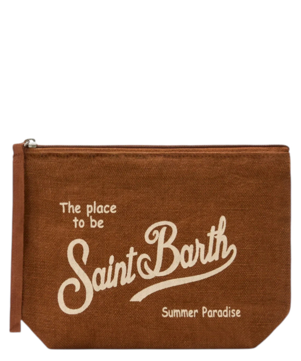 Aline MC2 Saint Barth Linen Pouch