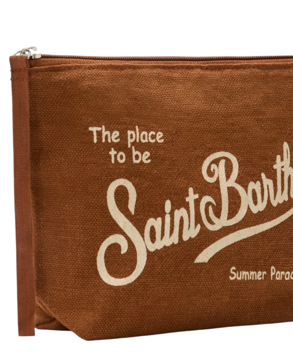 Aline MC2 Saint Barth Linen Pouch