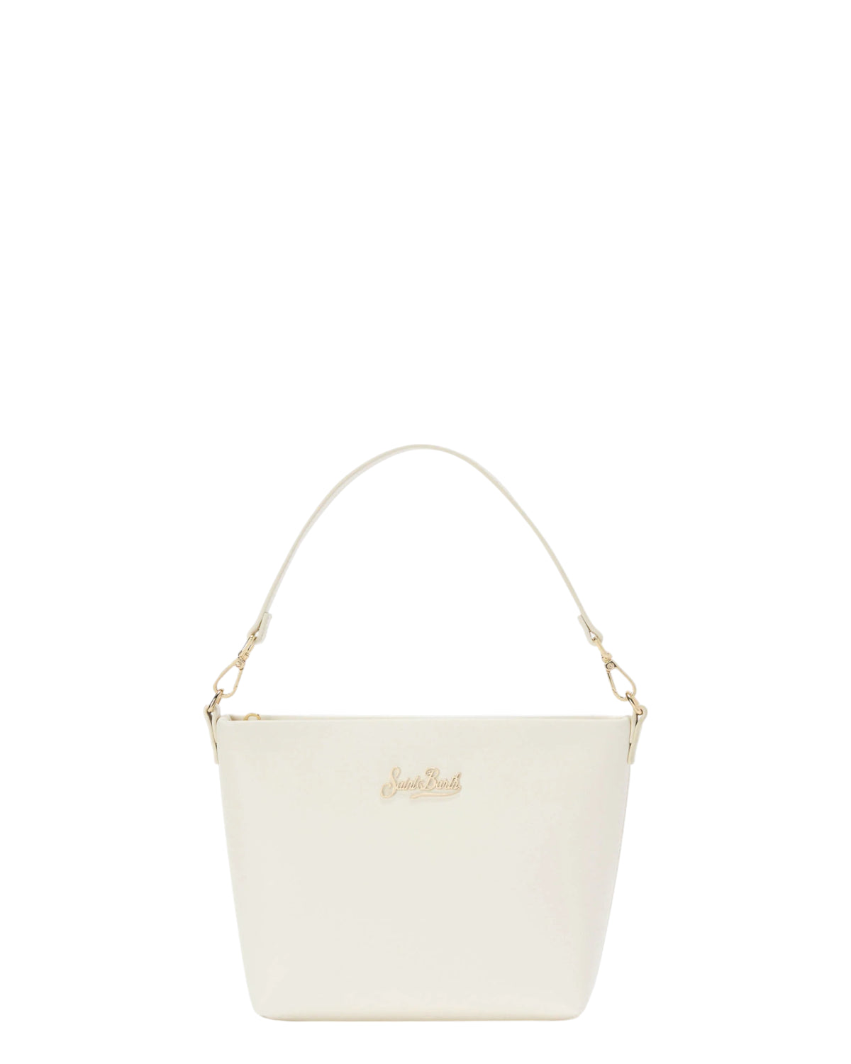 Borsa a Spalla MC2 Saint Barth Aline in Pelle Bianca