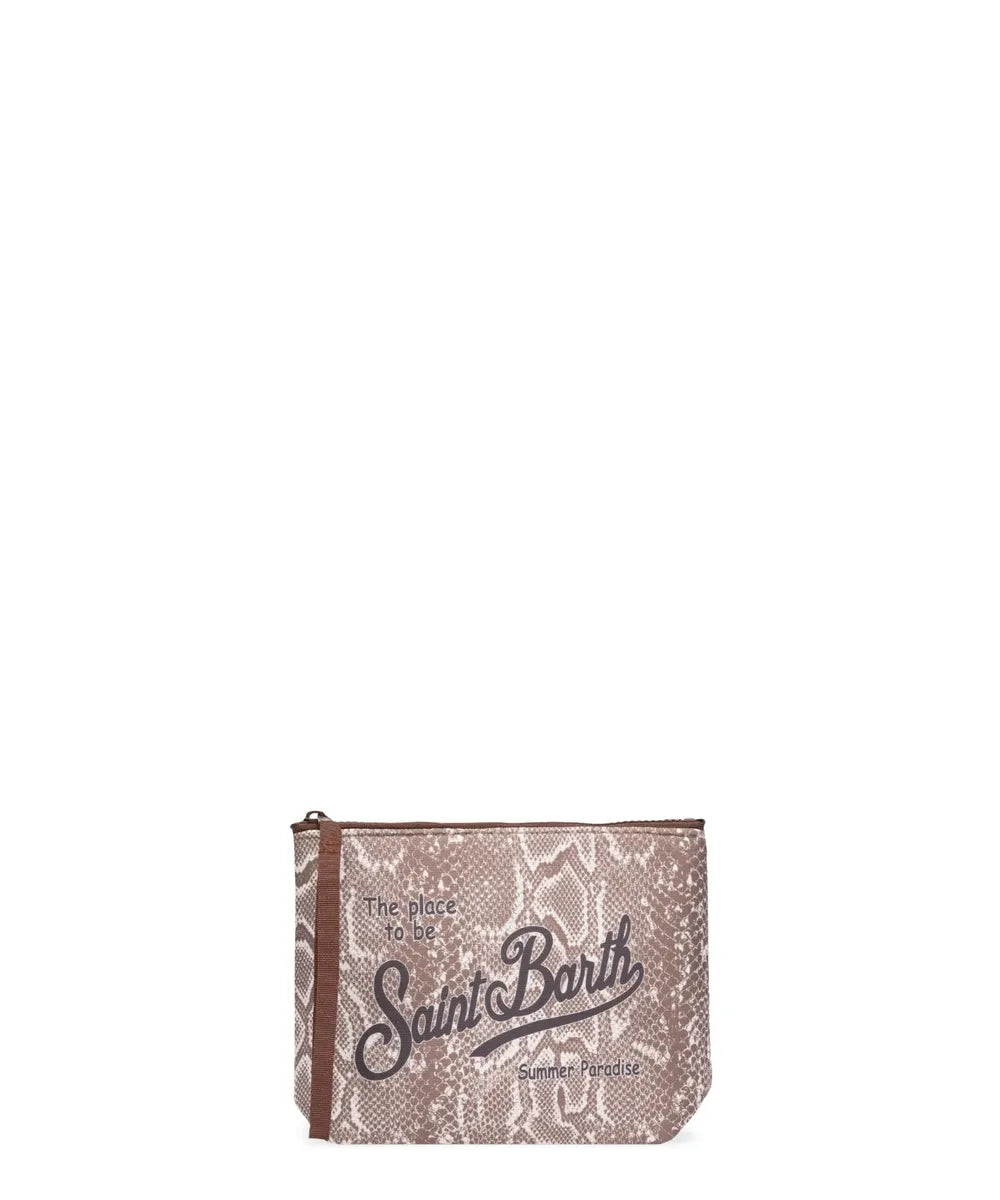 Pochette Aline Snake Saint Barth-Pochette-Mc2 Saint Barth-Vittorio Citro Boutique