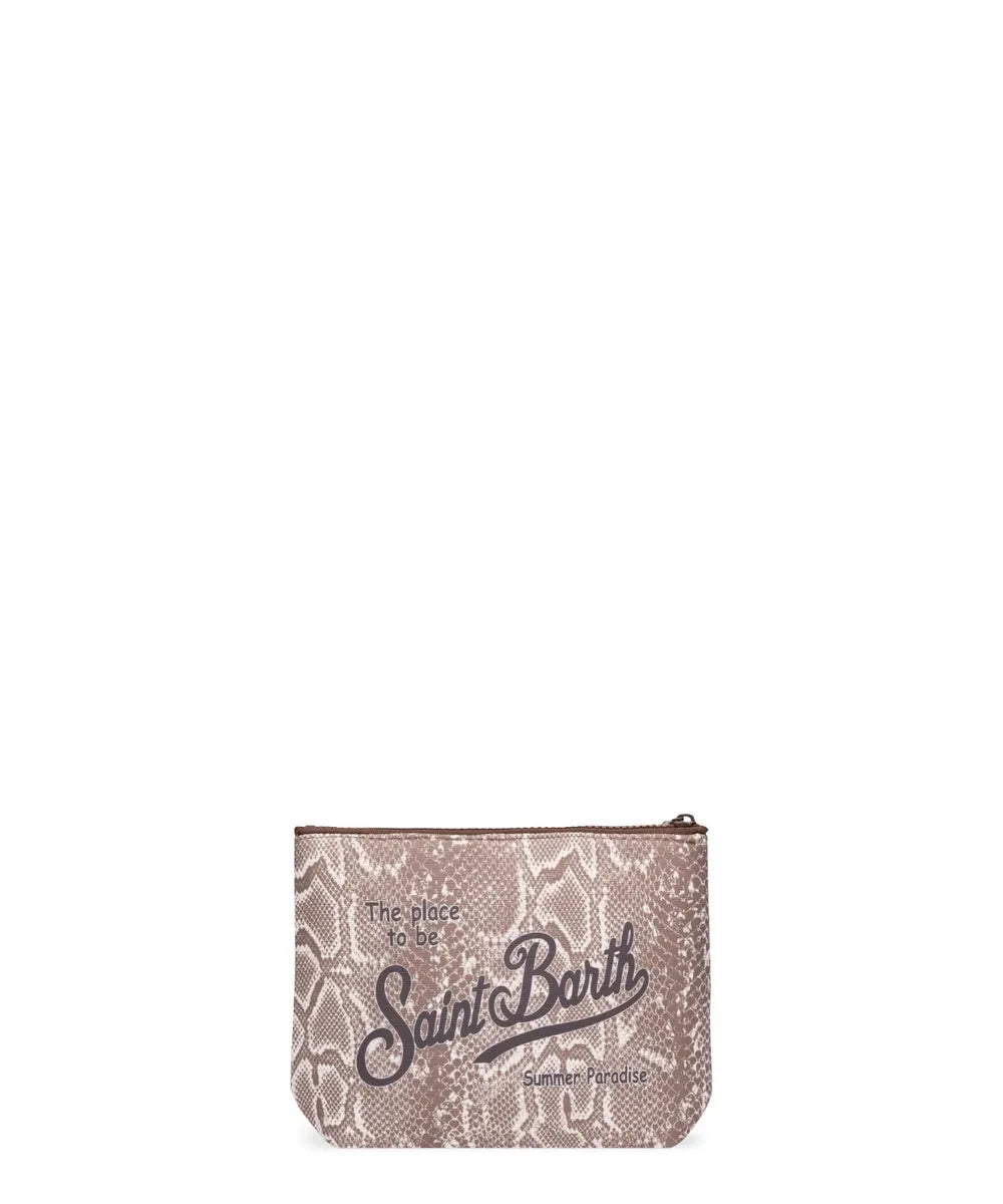 Pochette Aline Snake Saint Barth-Pochette-Mc2 Saint Barth-Vittorio Citro Boutique