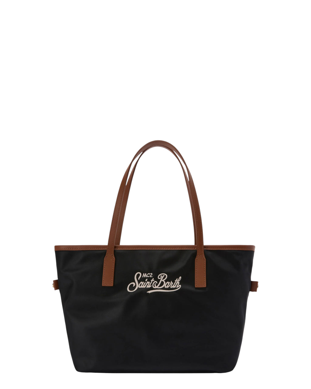 City Medium Nylon Black Bag MC2 Saint Barth