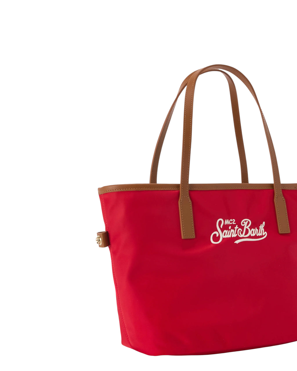 City Medium Nylon red bag MC2 Saint Barth