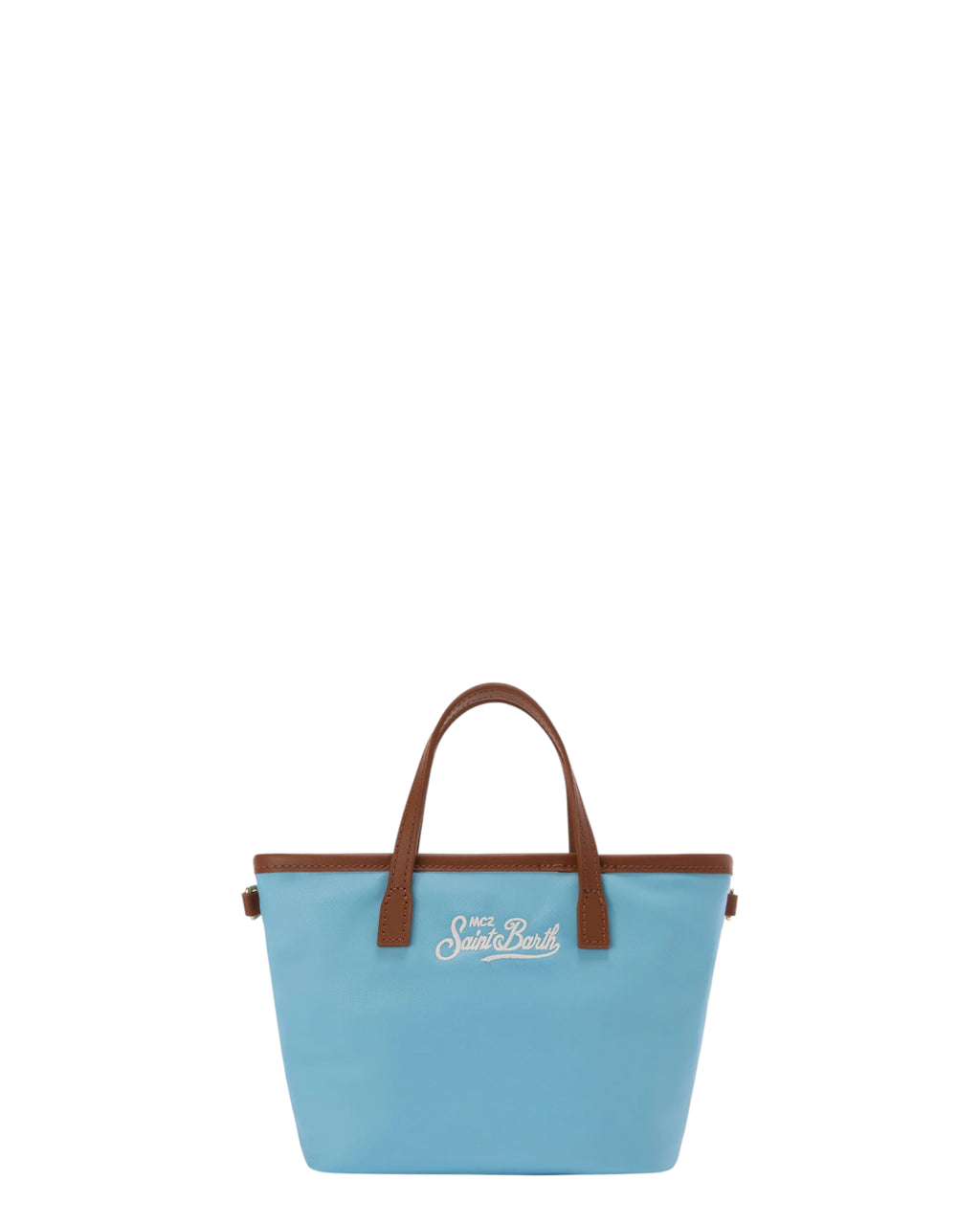 MC2 Saint Barth Blue Nylon City Mini Bag