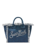 Colette MC2 Saint Barth Canvas Bag with Rhinestone Logo