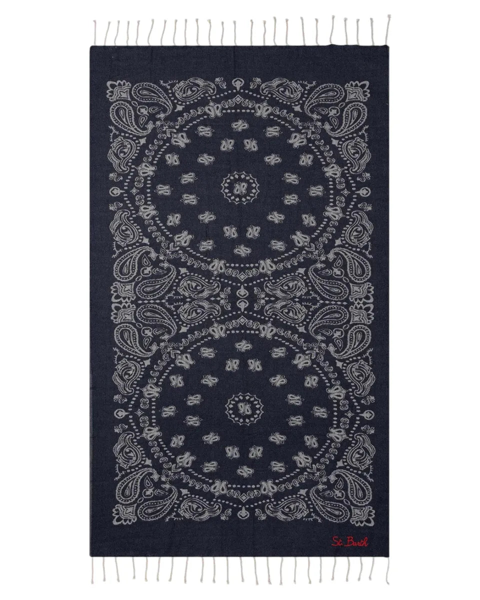Telo mare stampa bandana-Accessori mare-Mc2 Saint Barth-Vittorio Citro Boutique