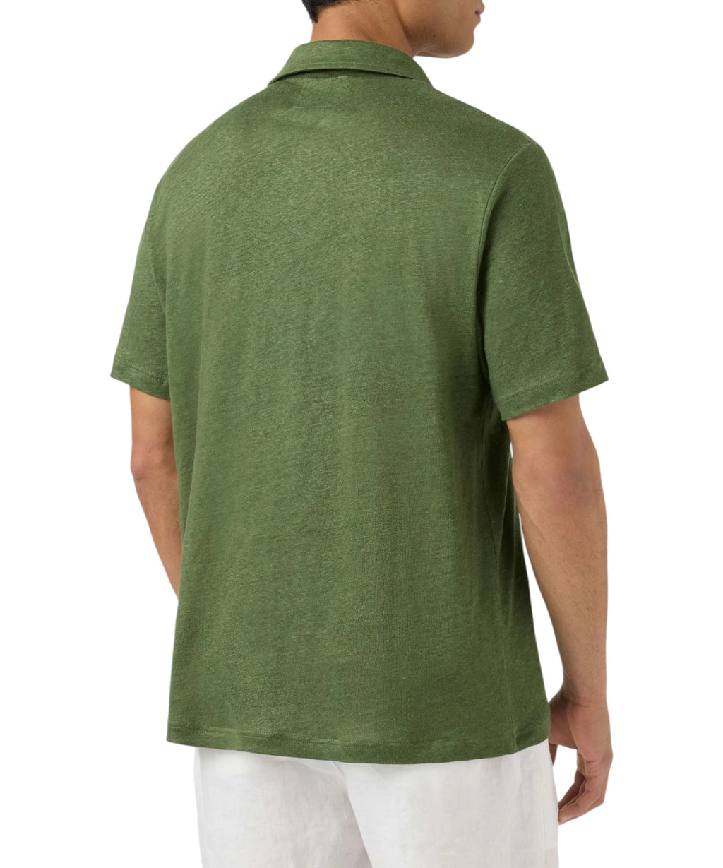 Men's MC2 Saint Barth Linen Polo Shirt