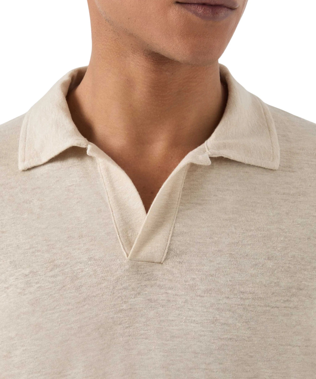 Men's Linen Polo Shirt MC2 Saint Barth