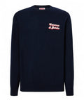 Maglione Heron Light con ricamo Vacanze di Natale-Mc2 Saint Barth-Maglieria-Vittorio Citro Boutique