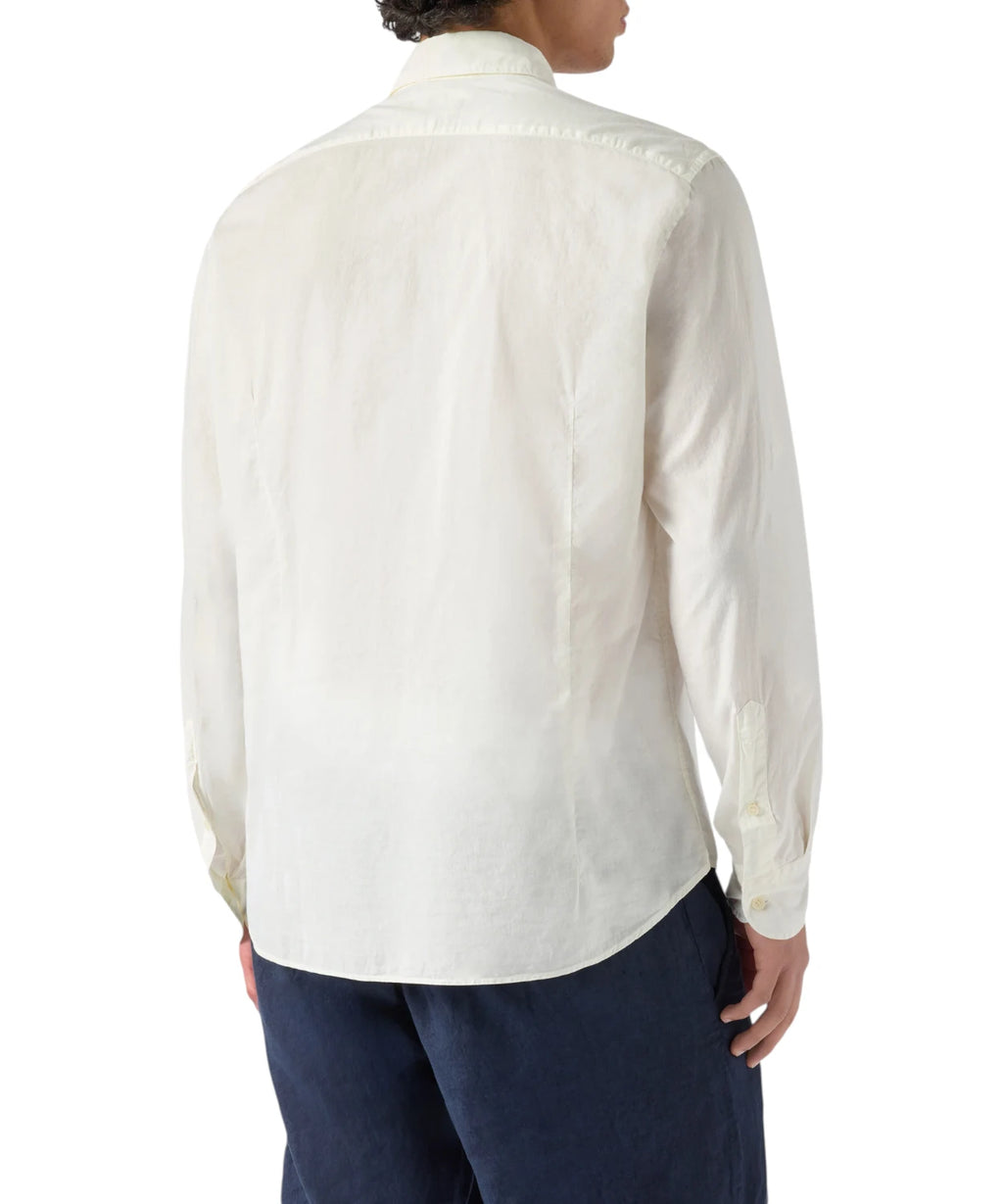 Koszula męska MC2 Saint Barth z haftowanym logo
