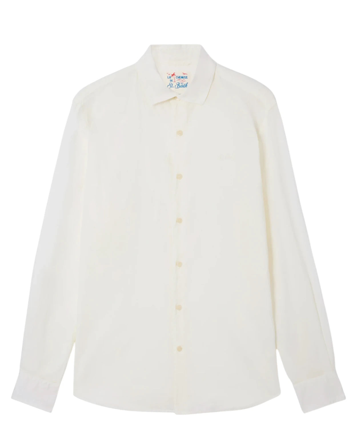 Men's MC2 Saint Barth Shirt with Embroidered Logo