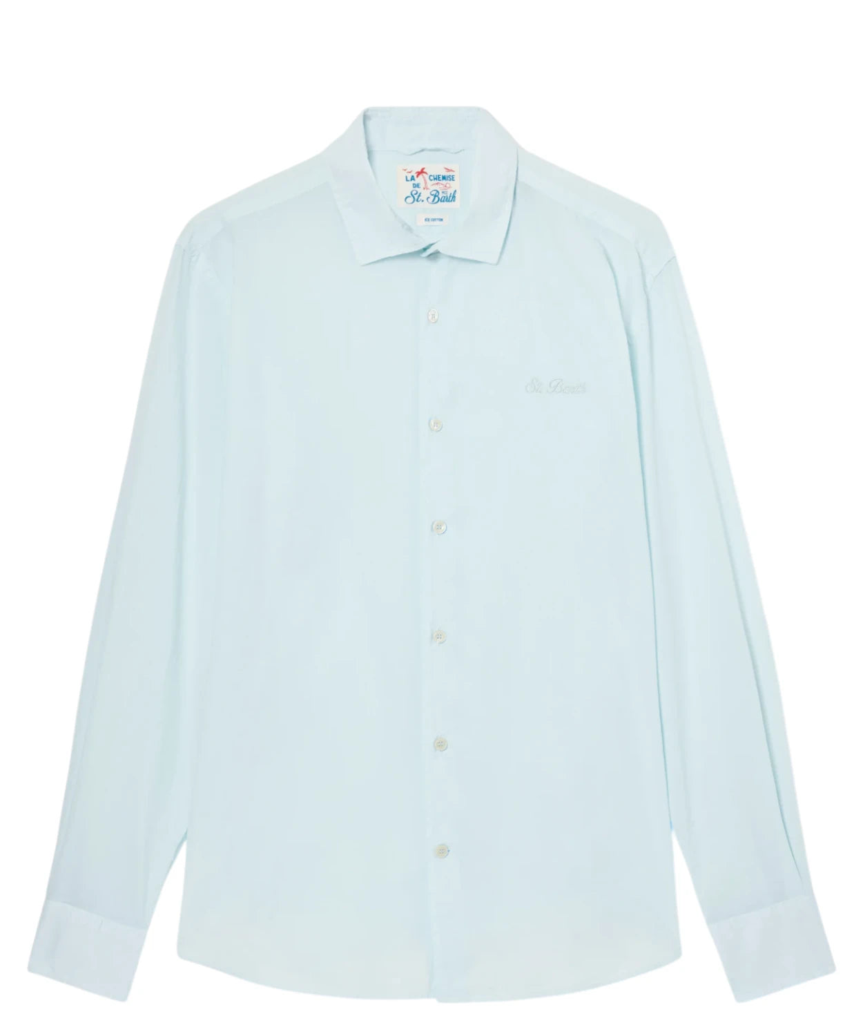 Men's MC2 Saint Barth Shirt with Embroidered Logo