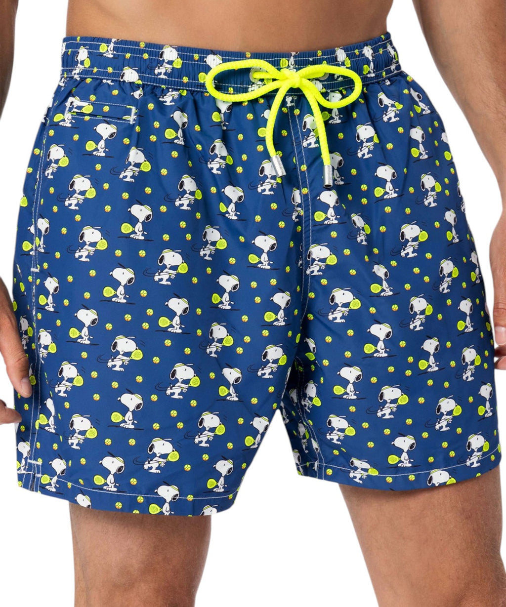 Men's MC2 Saint Barth Ultralight Swimsuit with Snoopy Pattern