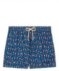 Men's MC2 Saint Barth Ultralight Swimsuit with Pattern