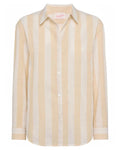 Camicia in Lino Meredith a Righe Beige-Mc2 Saint Barth-Camicie-Vittorio Citro Boutique