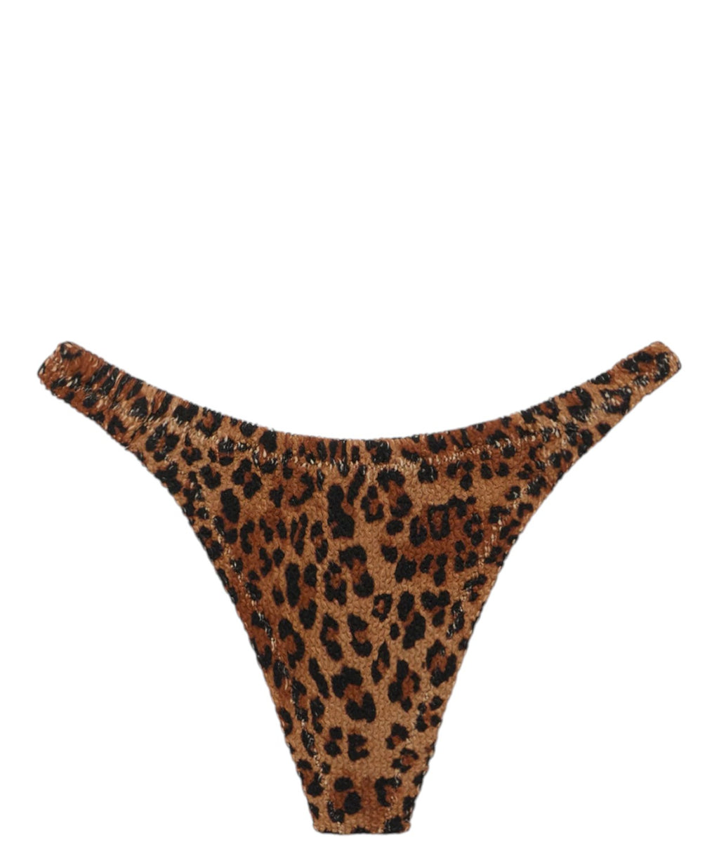 Slip Bikini Naomi Cheeky Leopardato til kvinder