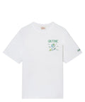 Men's T-Shirt Portofino MC2 Saint Barth with Gin Tonic Embroidery