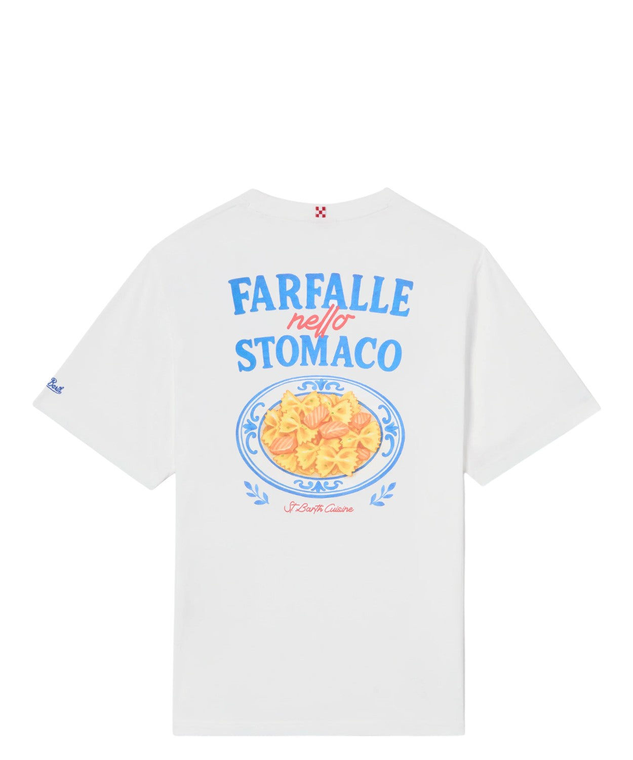 MC2 Saint Barth Men's Portland T-shirt with Summer Print