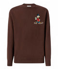 Maglione Heron Light con ricamo Zio Paperone "How Much"-Mc2 Saint Barth-Maglieria-Vittorio Citro Boutique