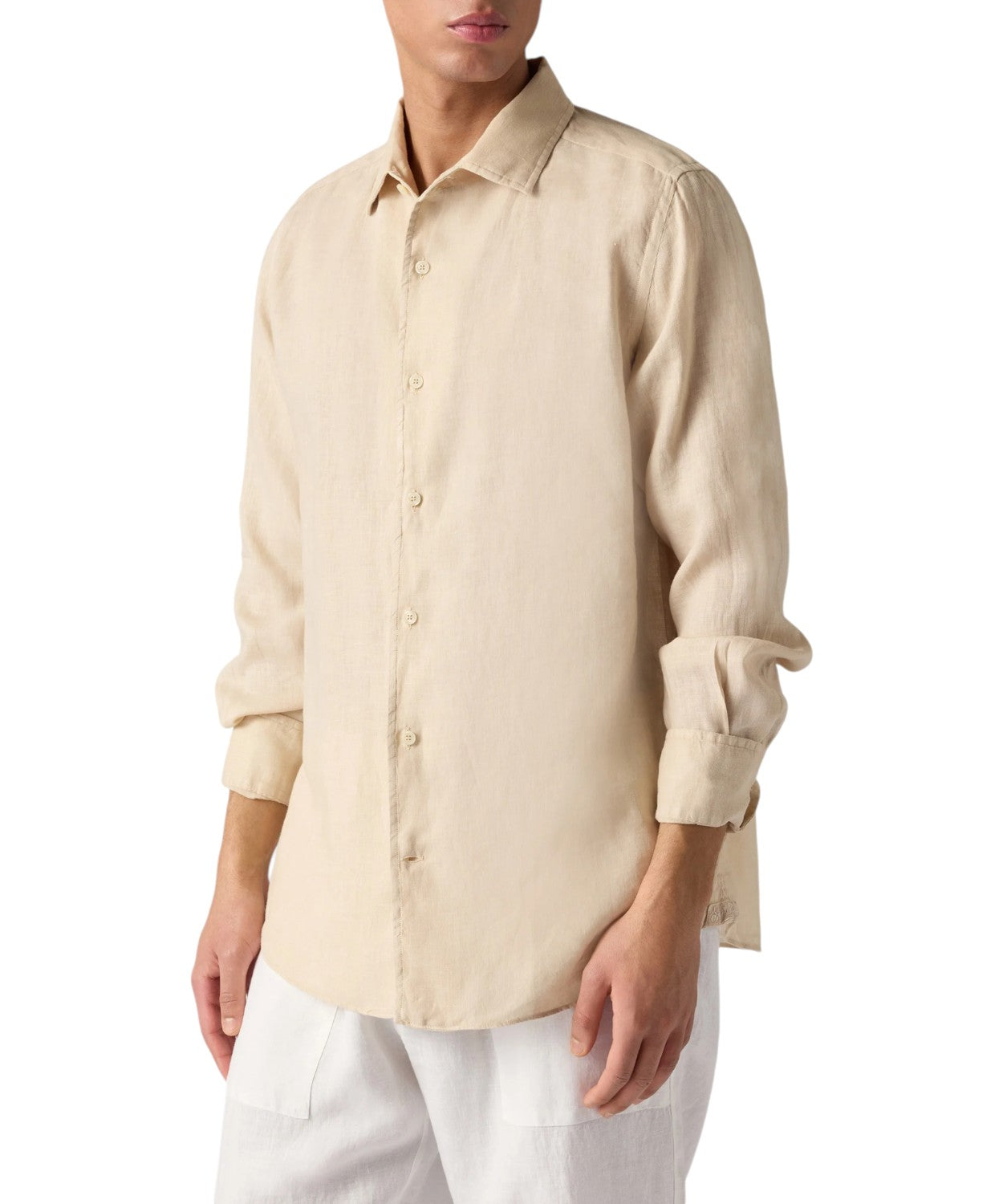 Men's Linen Shirt Raphael MC2 Saint Barth
