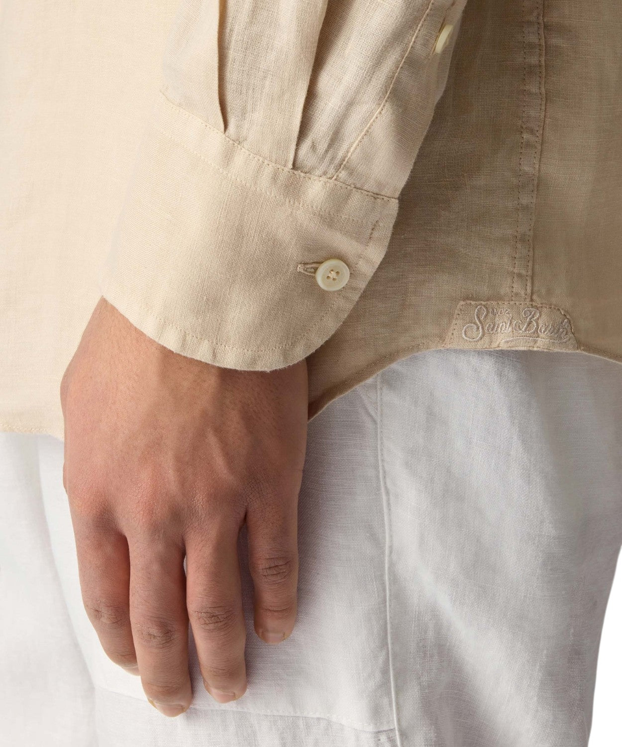 Men's Linen Shirt Raphael MC2 Saint Barth