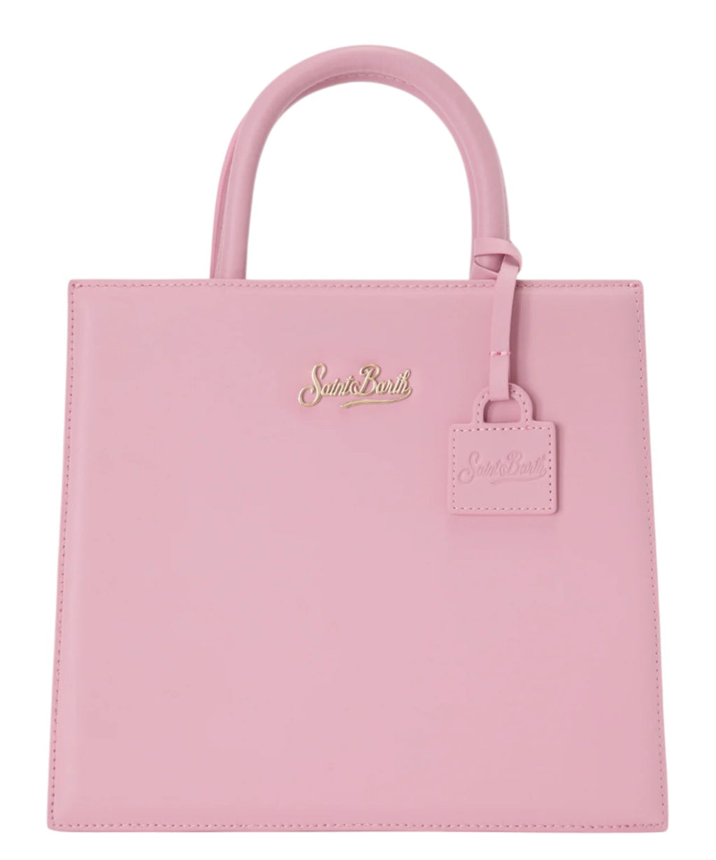 Borsa Shop Midi i rosa læder MC2 Saint Barth
