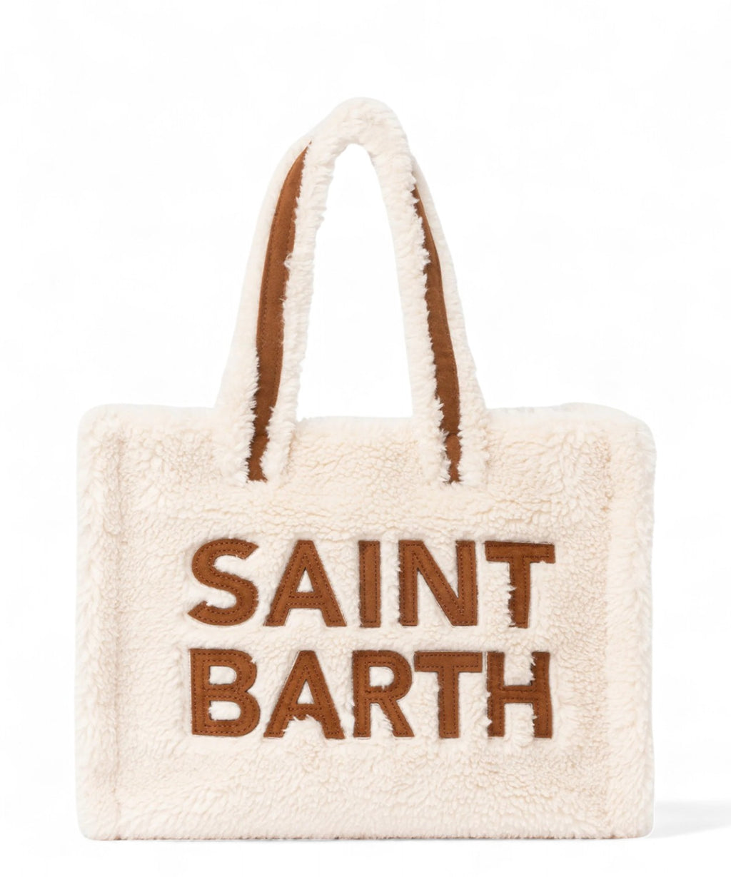 Borsa Colette Teddy con Maxi Logo