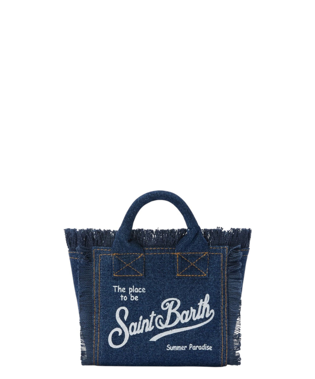 Vanity Mini MC2 Saint Barth en Denim 100% Algodón