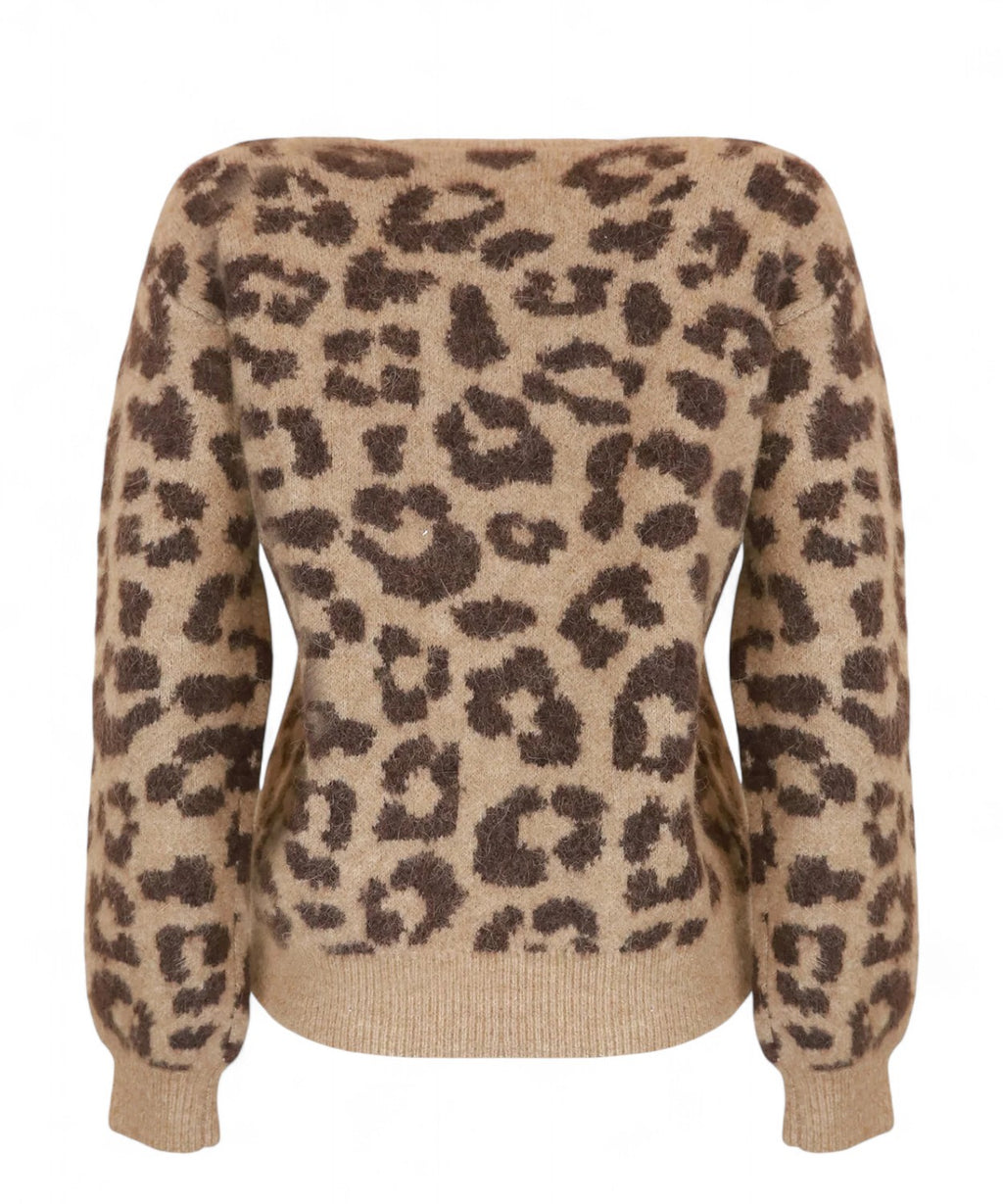Maglia MC2 Saint Barth Denise Animalier-Mc2 Saint Barth-Maglieria-Vittorio Citro Boutique