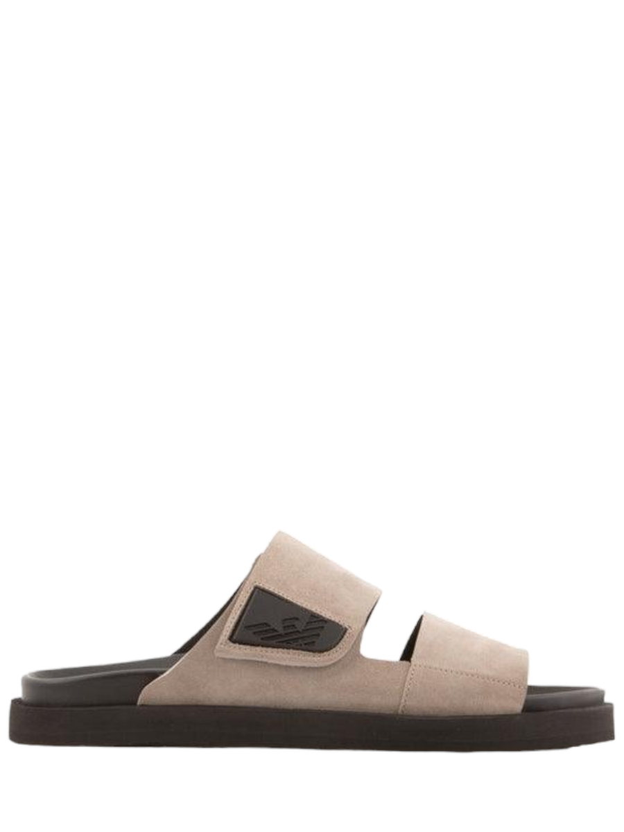 Sandali con strapi in suede-Sandali-Emporio Armani-Vittorio Citro Boutique
