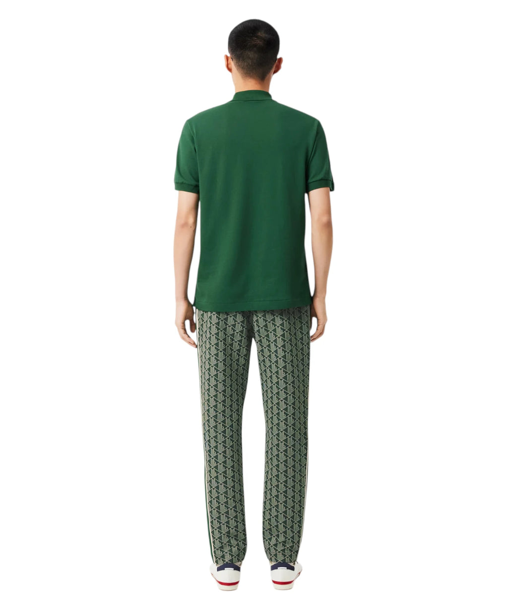 Heren joggingbroek Lacoste met jacquard monogram Regular Fit