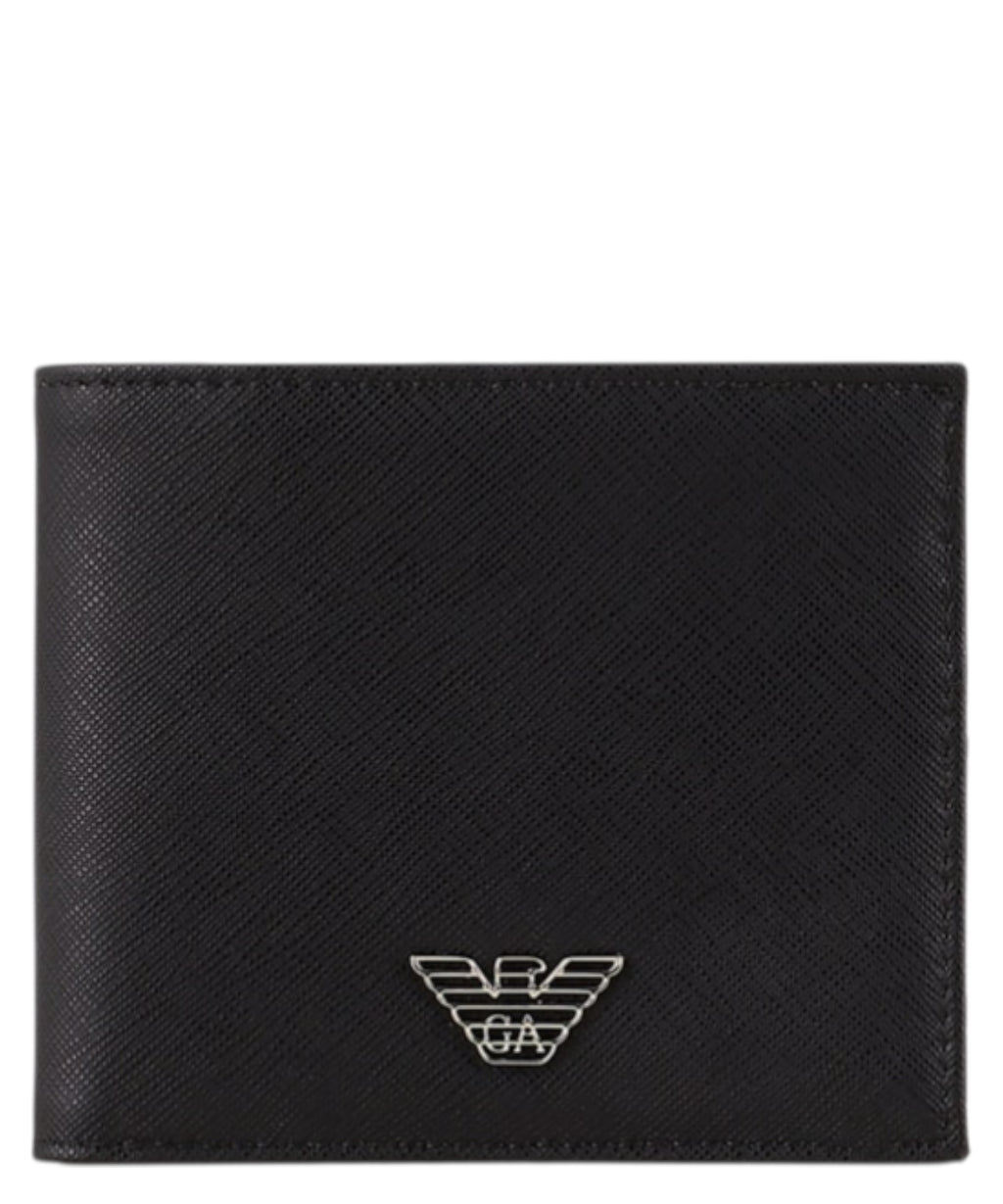 Peněženka Bifold Emporio Armani z regenerované kůže