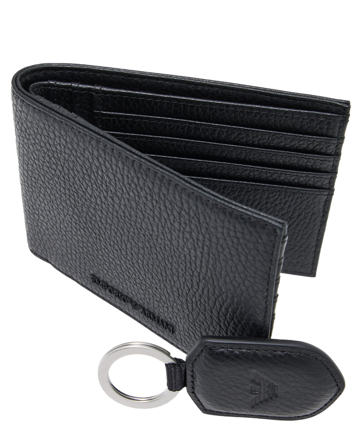 Gift Box Emporio Armani con Portafoglio e Portachiavi