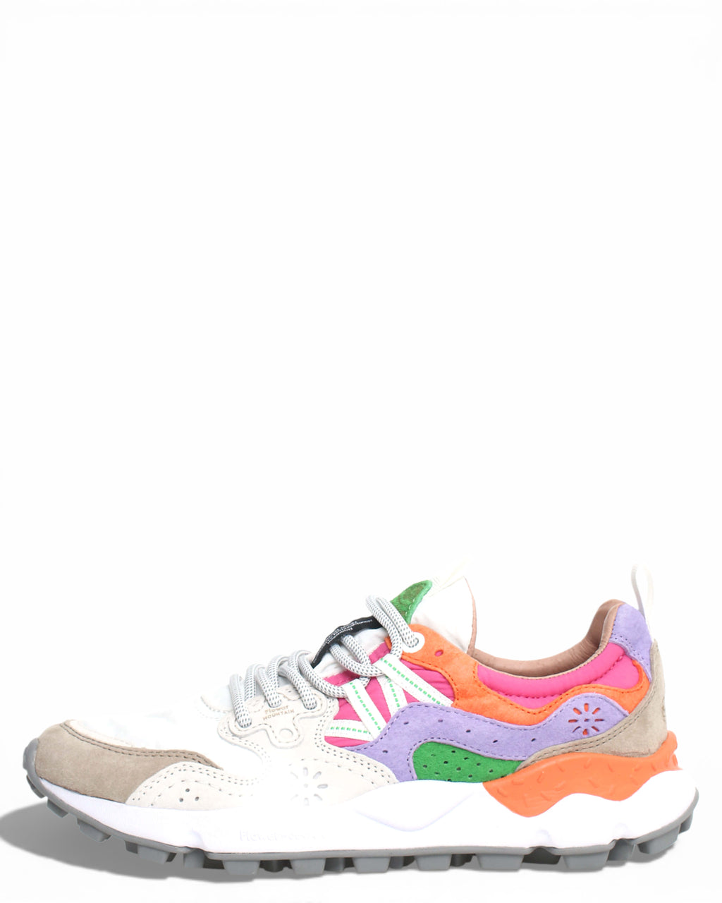 Flower Mountain Yamano 3 Sneakers in Suede and Fabric