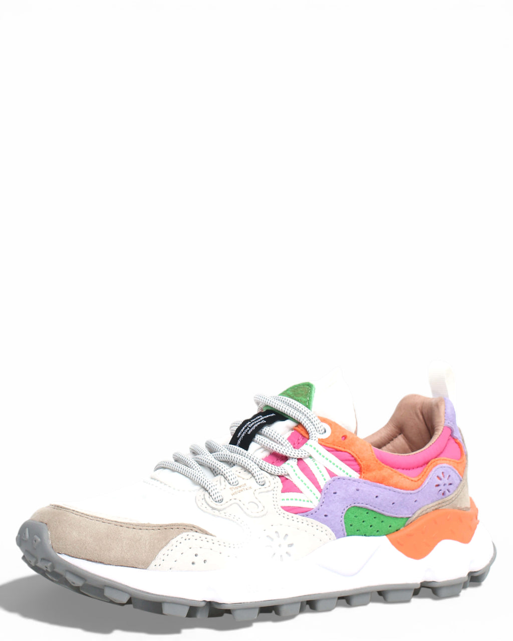 Flower Mountain Yamano 3 Sneakers in Suede and Fabric