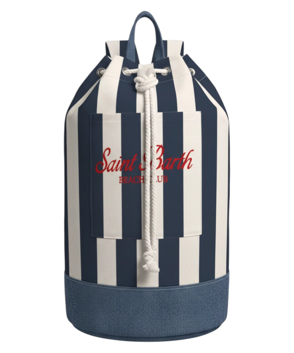 Batoh Mare Denim MC2 Saint Barth se stahovací šňůrkou