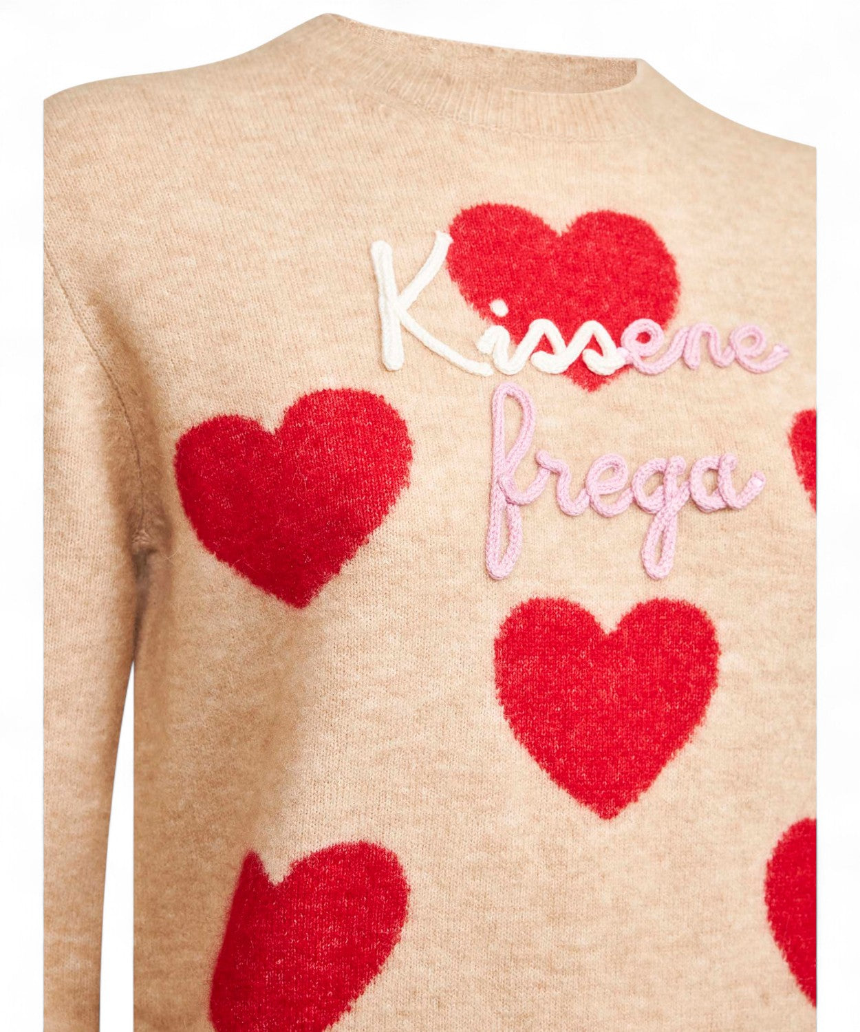 Maglione New Queen in Misto Alpaca “Kissene Frega”