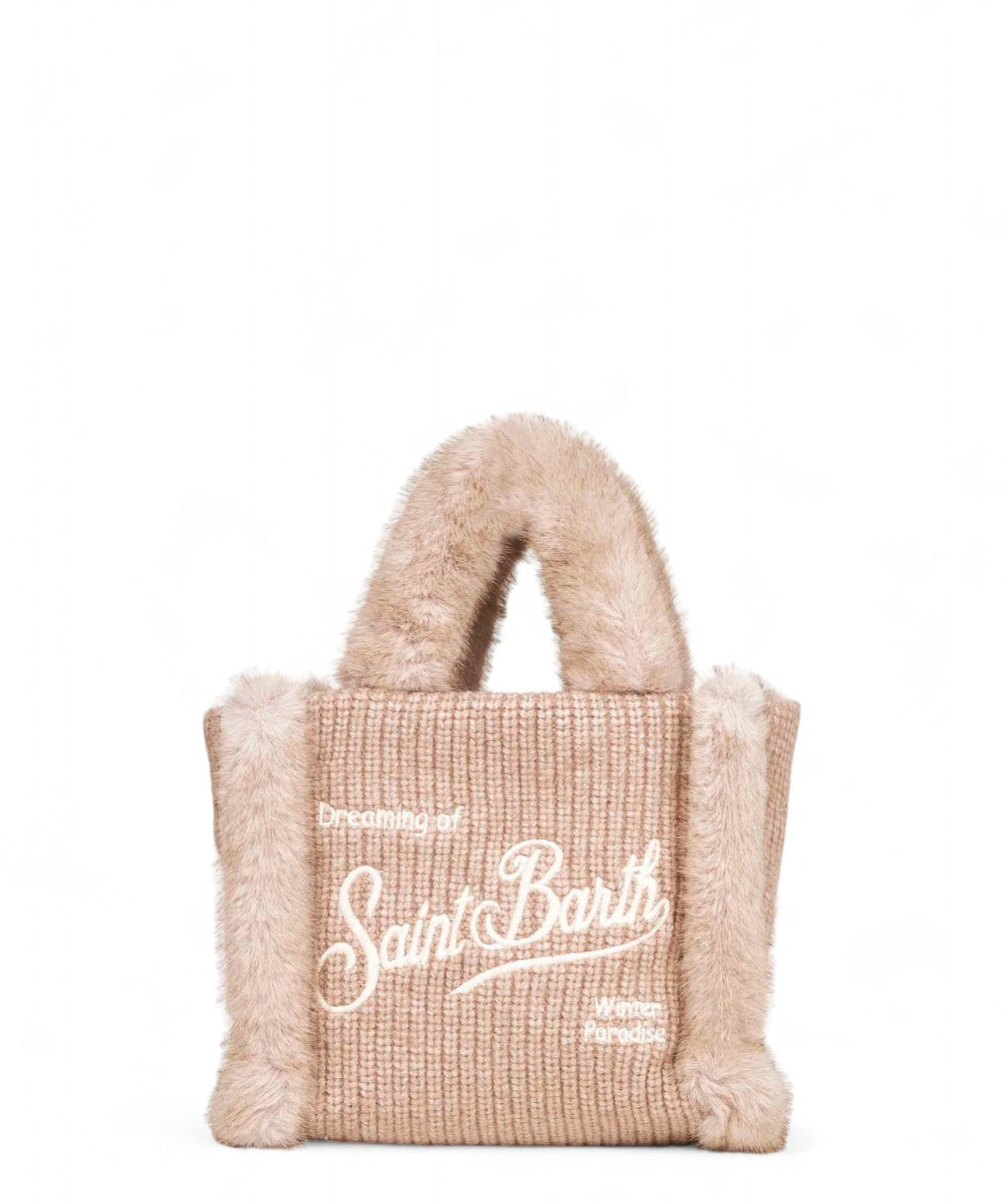 Borsa a mano Vanity Mini Shearling Rib MC2 Saint Barth